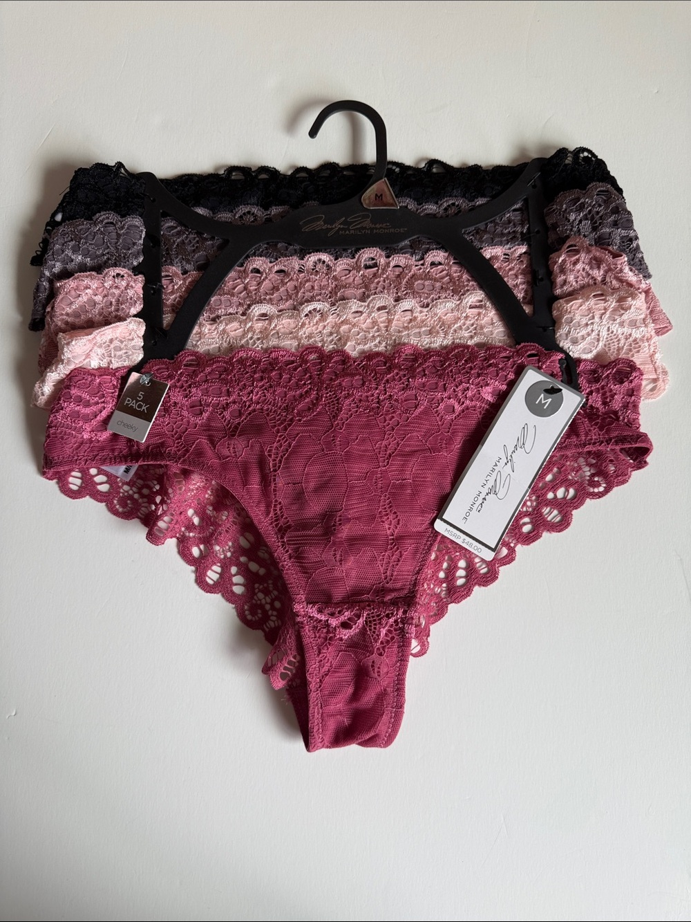 MARILYN MONROE CHEEKY SEXY PANTIES SZ M NEW!